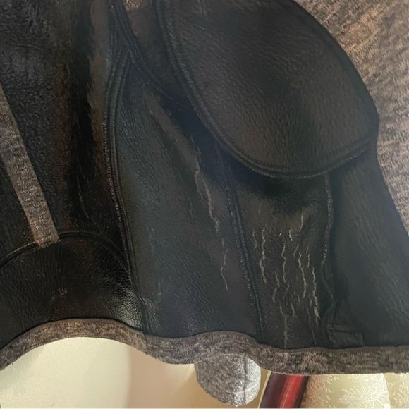 BCBGeneration Heathered Knit Moto Jacket Blazer- Size Small - Picture 8 of 8